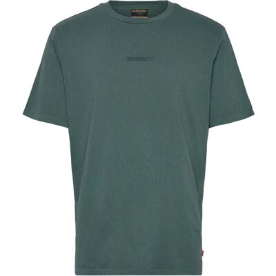 Superdry Micro Logo T Shirt M STORMY GREEN M Superdry Micro Logo T Shirt M STORMY GREEN M