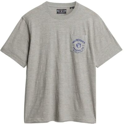 Superdry Merchant Graphic Tee XL VINTAGE SWEAT LIGHT GREY MARL XL Superdry Merchant Graphic Tee XL VINTAGE SWEAT LIGHT GREY MARL XL