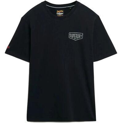 Superdry Work Tab Loose Tee L BLACK L Superdry Work Tab Loose Tee L BLACK L