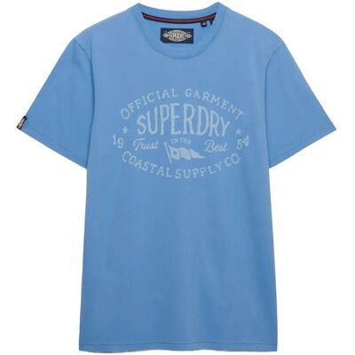Superdry Lo-Fi Dockside Tee XXXL BLUE YONDER XXXL Superdry Lo-Fi Dockside Tee XXXL BLUE YONDER XXXL