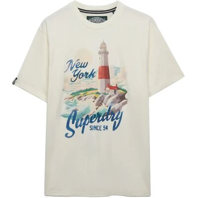 Superdry Maritime Loose Tee M WINTER WHITE M Superdry Maritime Loose Tee M WINTER WHITE M