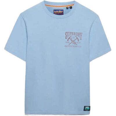 Superdry Outdoors Mountain Rlxd Tee XXXL SEAFOAM BLUE XXXL Superdry Outdoors Mountain Rlxd Tee XXXL SEAFOAM BLUE XXXL