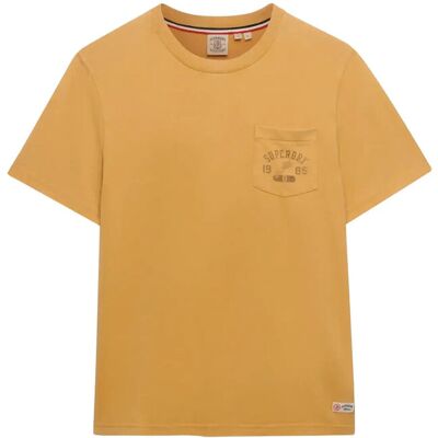 Superdry Vintage Prep Relaxed Pcket Tee XXXL WINTER GOLD XXXL Superdry Vintage Prep Relaxed Pcket Tee XXXL WINTER GOLD XXXL