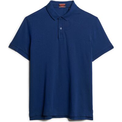 Superdry City Pique Polo XXL PILOT MID BLUE XXL Superdry City Pique Polo XXL PILOT MID BLUE XXL