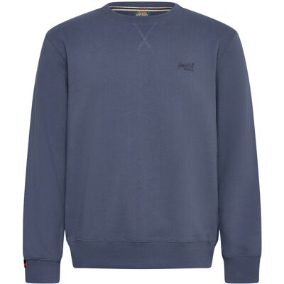 Superdry Essential Logo Crew Sweatshirt M VINTAGE INDIGO M Superdry Essential Logo Crew Sweatshirt M VINTAGE INDIGO M