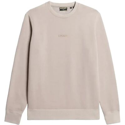 Superdry Micro Logo Crew XXXL DEEP BEIGE XXXL Superdry Micro Logo Crew XXXL DEEP BEIGE XXXL