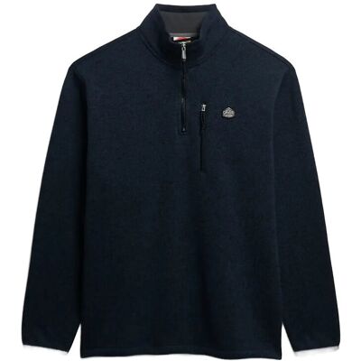 Superdry Storm Fleece Half Zip L STORM NAVY GRIT L Superdry Storm Fleece Half Zip L STORM NAVY GRIT L