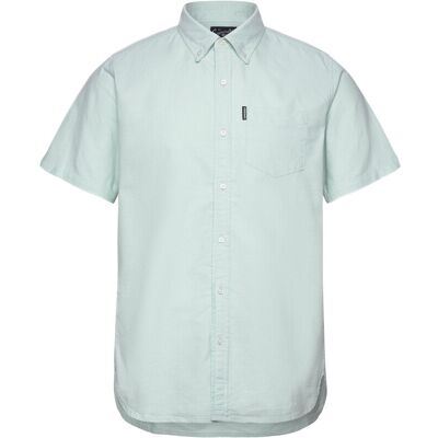 Superdry Vintage Oxford S/S Shirt M LIGHT GREEN M Superdry Vintage Oxford S/S Shirt M LIGHT GREEN M