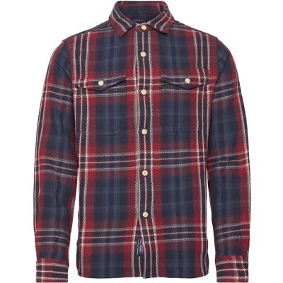 Superdry Merchant Heavy Checked Shirt L MERCHANT CHECK NAVY L Superdry Merchant Heavy Checked Shirt L MERCHANT CHECK NAVY L
