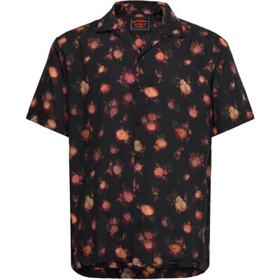 Superdry S/S Print Shirt M ABSTRACT FLORAL RED M Superdry S/S Print Shirt M ABSTRACT FLORAL RED M