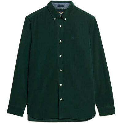 Superdry Classic Needle Cord Shirt XXXL ENAMEL GREEN XXXL Superdry Classic Needle Cord Shirt XXXL ENAMEL GREEN XXXL