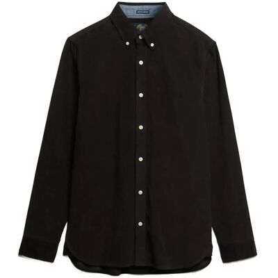 Superdry Classic Needle Cord Shirt XL METEORITE BLACK XL Superdry Classic Needle Cord Shirt XL METEORITE BLACK XL