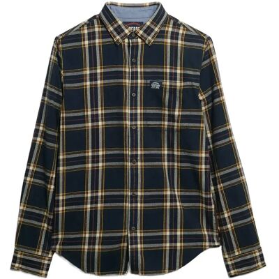 Superdry L/S Cotton Lumberjack Shirt S BRYCE CHECK NAVY S Superdry L/S Cotton Lumberjack Shirt S BRYCE CHECK NAVY S