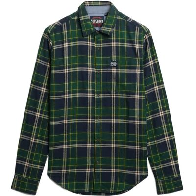 Superdry L/S Cotton Lumberjack Shirt L PEYTON CHECK NAVY L Superdry L/S Cotton Lumberjack Shirt L PEYTON CHECK NAVY L