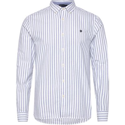 Superdry Preppy Oxford L/S Shirt XL CLASSIC BLUE/OPTIC STRIPE XL Superdry Preppy Oxford L/S Shirt XL CLASSIC BLUE/OPTIC STRIPE XL