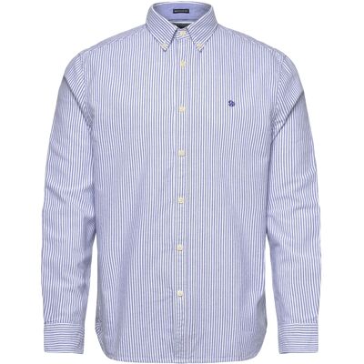 Superdry Preppy Oxford L/S Shirt XXXL AZURE BLUE CHALK STRIPE XXXL Superdry Preppy Oxford L/S Shirt XXXL AZURE BLUE CHALK STRIPE XXXL