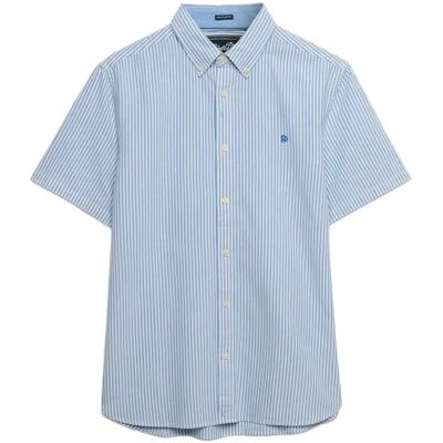 Superdry Preppy Oxford S/S Shirt M SKY BLUE STRIPE M Superdry Preppy Oxford S/S Shirt M SKY BLUE STRIPE M