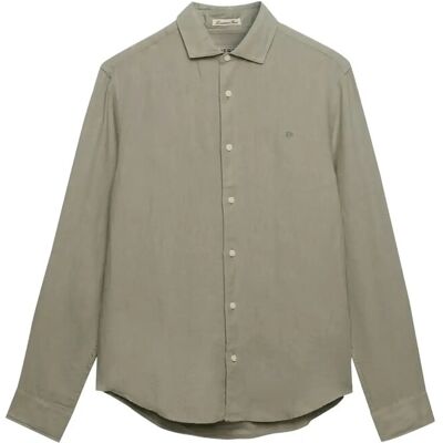 Superdry Riviera L/S Linen Shirt M BAY GREEN M Superdry Riviera L/S Linen Shirt M BAY GREEN M