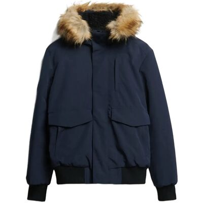 Superdry Everest Bomber XXL NORDIC CHROME NAVY XXL Superdry Everest Bomber XXL NORDIC CHROME NAVY XXL
