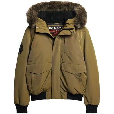 Superdry Everest Hooded Puffer Bomber XL MILITARY OLIVE XL Superdry Everest Hooded Puffer Bomber XL MILITARY OLIVE XL