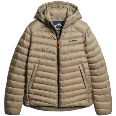 Superdry Hooded Fuji Padded Jacket M DEEP BEIGE M Superdry Hooded Fuji Padded Jacket M DEEP BEIGE M