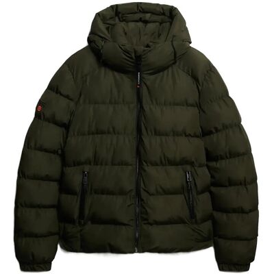 Superdry Hooded Sports Puffer Jacket S ARMY KHAKI/ARMY KHAKI S Superdry Hooded Sports Puffer Jacket S ARMY KHAKI/ARMY KHAKI S