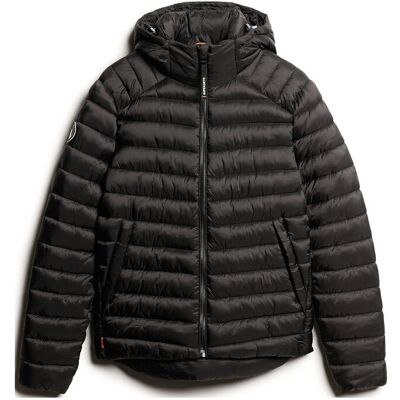 Superdry Hooded Fuji Sport Padded Jkt L BLACK L Superdry Hooded Fuji Sport Padded Jkt L BLACK L