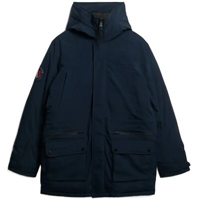 Superdry City Padded Parka Jacket S MIDNIGHT NAVY S Superdry City Padded Parka Jacket S MIDNIGHT NAVY S