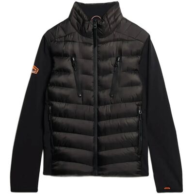 Superdry Storm Softshell Hybrid Jacket S BLACK S Superdry Storm Softshell Hybrid Jacket S BLACK S