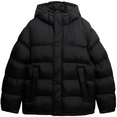 Superdry Hooded Tech Padded Jkt XL BLACK XL Superdry Hooded Tech Padded Jkt XL BLACK XL
