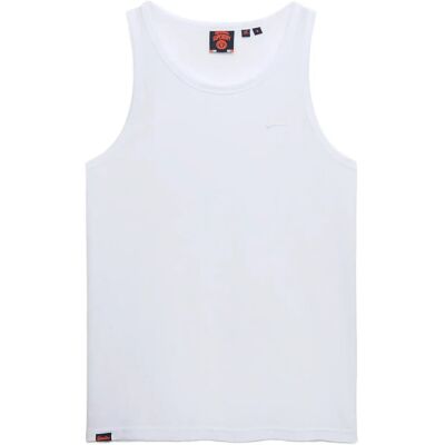 Superdry Essential Logo Vest Ub M OPTIC M Superdry Essential Logo Vest Ub M OPTIC M