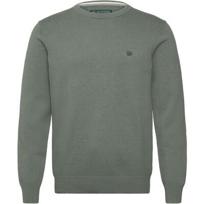 Superdry Essentials Cotton Jumper XL LILY PAD GREEN MARL XL Superdry Essentials Cotton Jumper XL LILY PAD GREEN MARL XL