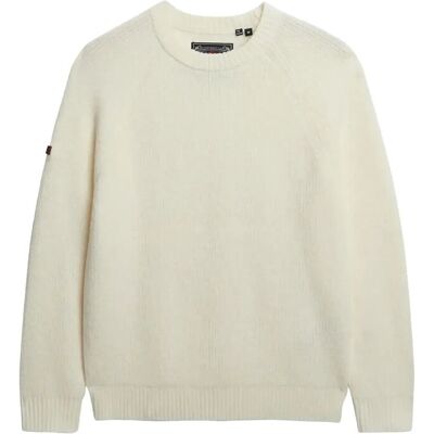 Superdry Chunky Raglan Jumper L WINTER CREAM L Superdry Chunky Raglan Jumper L WINTER CREAM L