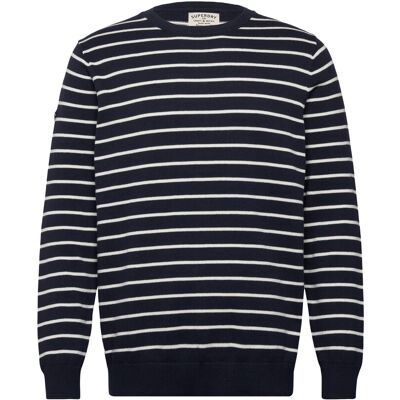 Superdry Merchant Breton Jumper XXL NAVY BRETON STRIPE XXL Superdry Merchant Breton Jumper XXL NAVY BRETON STRIPE XXL