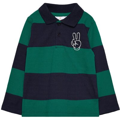 The New Tnstpinon L_S Pique Polo 104 NAVY BLAZER STRIPED 104 The New Tnstpinon L_S Pique Polo 104 NAVY BLAZER STRIPED 104