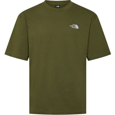 The North Face M Ss Essential Oversize Tee M WOODLAND GREEN M The North Face M Ss Essential Oversize Tee M WOODLAND GREEN M