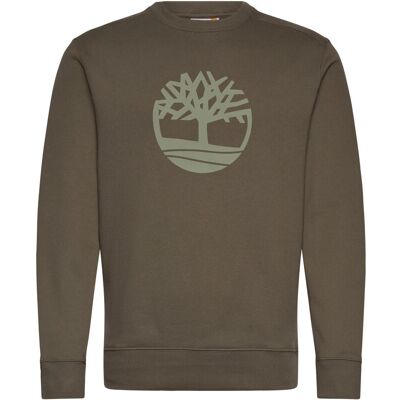 Timberland Tree Logo Crew Neck Sweatshirt S LEAF GREEN S Timberland Tree Logo Crew Neck Sweatshirt S LEAF GREEN S