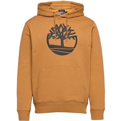Timberland Tree Logo Hoodie S WHEAT BOOT/BLCK S Timberland Tree Logo Hoodie S WHEAT BOOT/BLCK S