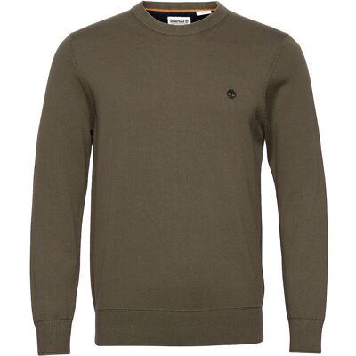 Timberland Williams River Cotton Yd Sweater Leaf Green S DARK GREEN S Timberland Williams River Cotton Yd Sweater Leaf Green S DARK GREEN S