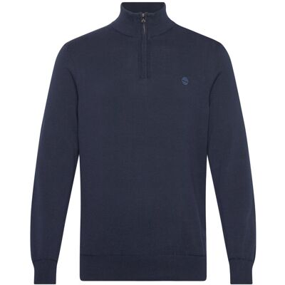 Timberland Cotton Yd 1/4 Zip Sweater S DK SPH/DK DENIM S Timberland Cotton Yd 1/4 Zip Sweater S DK SPH/DK DENIM S