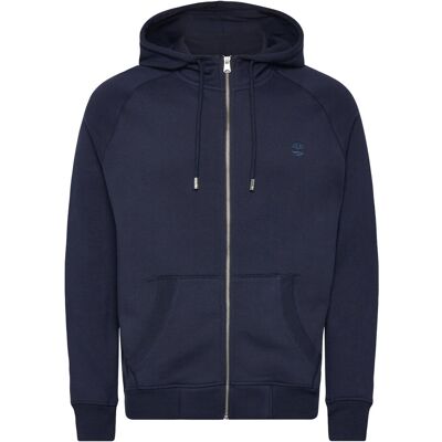 Timberland Brushed Back Full Zip Hoodie S DK SPH/DK DENIM S Timberland Brushed Back Full Zip Hoodie S DK SPH/DK DENIM S