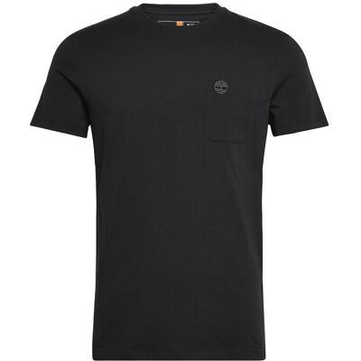Timberland Chest Pocket Short Sleeve Tee S BLACK S Timberland Chest Pocket Short Sleeve Tee S BLACK S