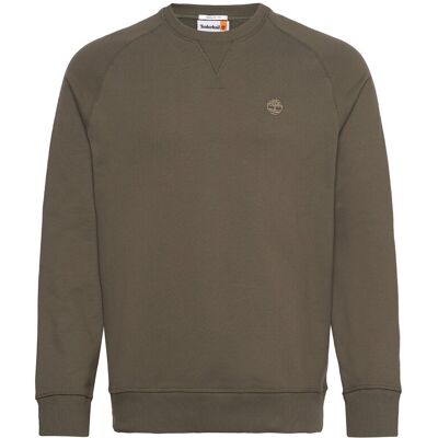 Timberland Exeter River Loopback Crew Neck Sweatshirt Leaf Green-Cassel Earth M DARK GREEN M Timberland Exeter River Loopback Crew Neck Sweatshirt Leaf Green-Cassel Earth M DARK GREEN M