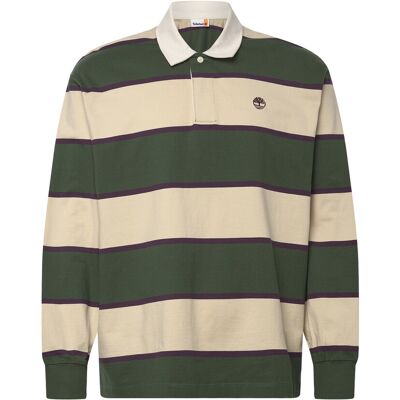 Timberland Rugby Polo Shirt Pineneedle / Putty S MISC S Timberland Rugby Polo Shirt Pineneedle / Putty S MISC S