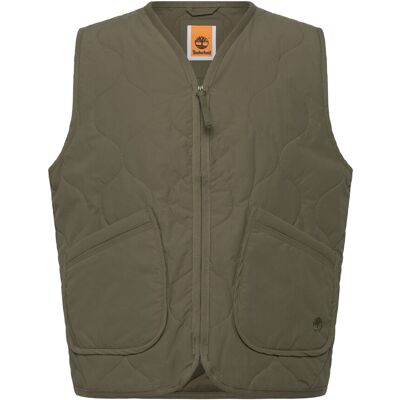Timberland Quilted Vest Leaf Green XL DARK GREEN XL Timberland Quilted Vest Leaf Green XL DARK GREEN XL