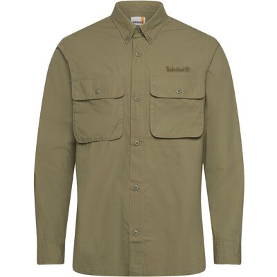 Timberland Ls Utility Overshirt Cassel Earth S MEDIUM GREY S Timberland Ls Utility Overshirt Cassel Earth S MEDIUM GREY S