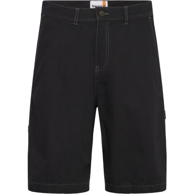 Timberland Washed Duck Canvas Carpenter Short Black 38 BLACK 38 Timberland Washed Duck Canvas Carpenter Short Black 38 BLACK 38