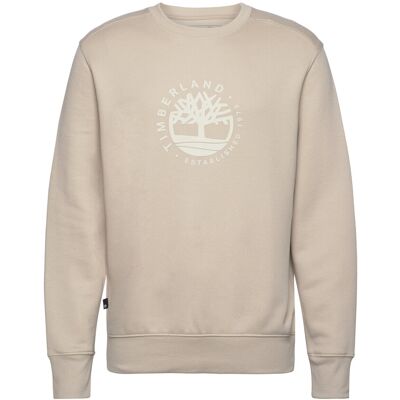 Timberland Ls Refibra Crew Swtsht S ISLAND FOSSIL S Timberland Ls Refibra Crew Swtsht S ISLAND FOSSIL S