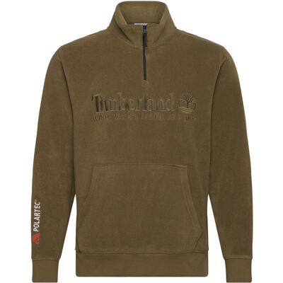 Timberland Polartec 1/4 Sweatsh M DARK OLIVE M Timberland Polartec 1/4 Sweatsh M DARK OLIVE M