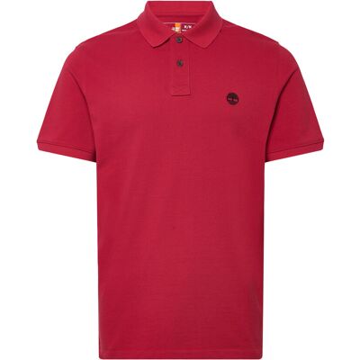 Timberland Millers River Pique Short Sleeve Polo American Beauty XL MEDIUM RED XL Timberland Millers River Pique Short Sleeve Polo American Beauty XL MEDIUM RED XL
